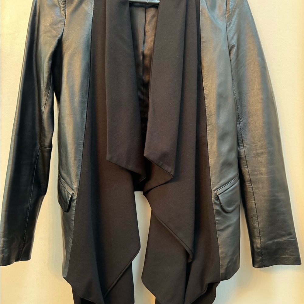 Leather jacket